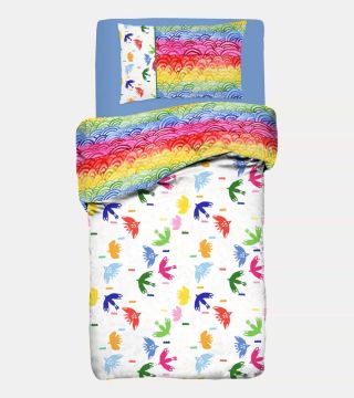 PARURE COPRIPIUMINO RONDINI...