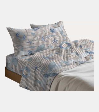 COMPLETO LENZUOLA MARE BEIGE