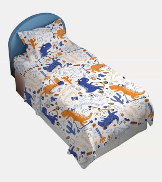 PARURE COPRIPIUMINO DINO