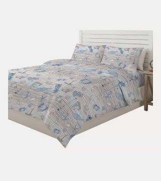 PARURE COPRIPIUMINO MARE BEIGE