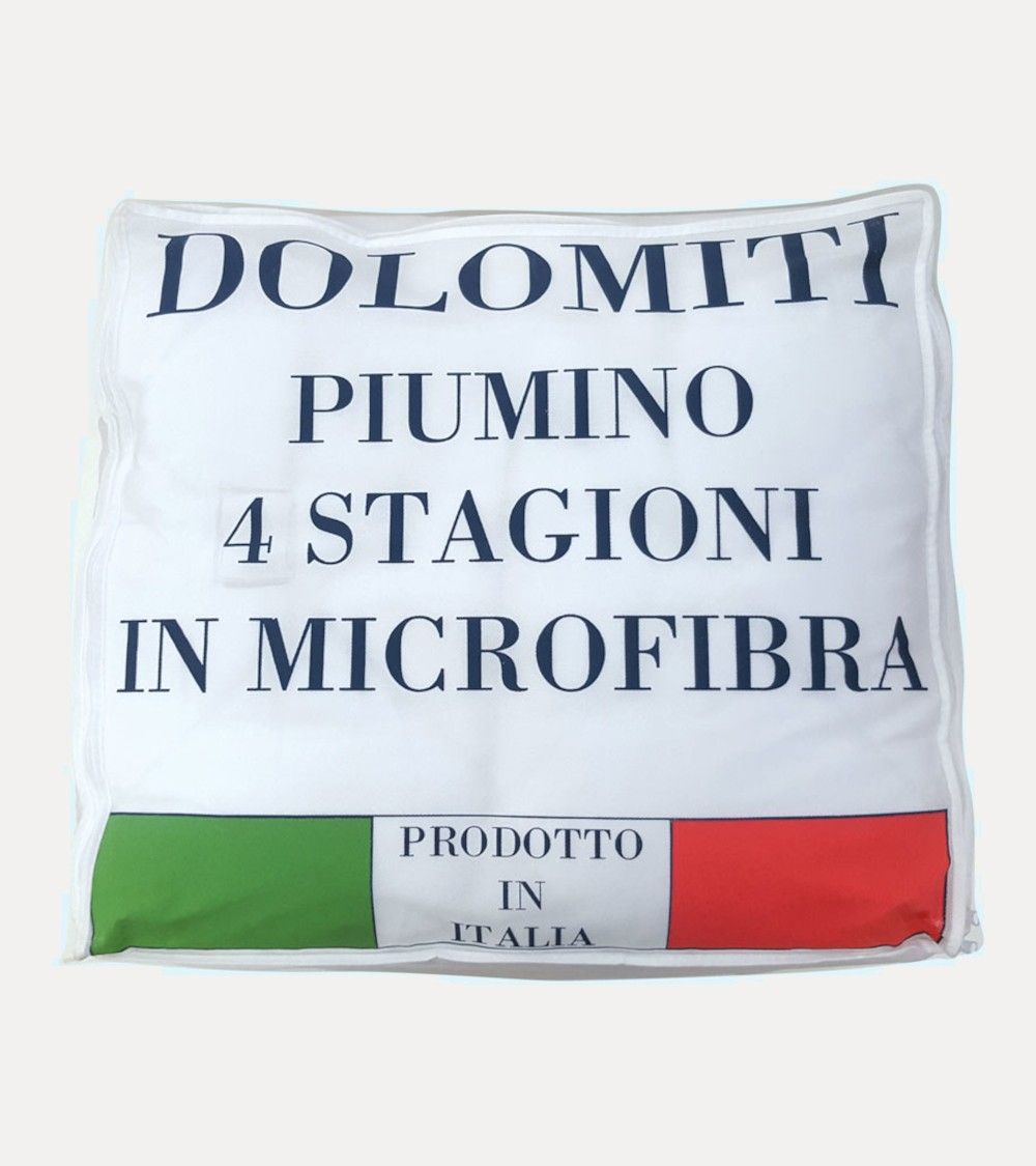 PIUMINO DOLOMITI 4 STAGIONI Misura Singolo